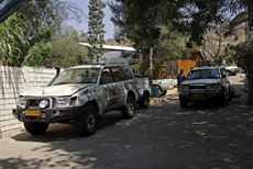 Harry&acute;s Landcruiser nach &Uuml;berschlag